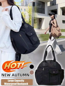 Multi-carry Large Capacity Waterproof Backpack Large Capacity Versatile Trendy Shoulder Bag Backpack Tote Bag