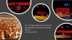 Best Music Videos 1976-1977 Set 3 in in 32GB Flash Drive. BILLBOARD Music Video Hits in the 70s (1976 & 1977) MP4 Collection Plus Surprise Gift