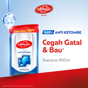 Lifebuoy Shampoo Anti Ketombe Anti Dandruff Lawan Kuman Penyebab Ketombe 900gr - Cegah Gatal & Bau