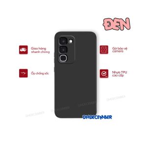 Ốp lưng cho Realme C100 4G loại nhựa mềm dẻo TPU chống bám bẩnvân tay
