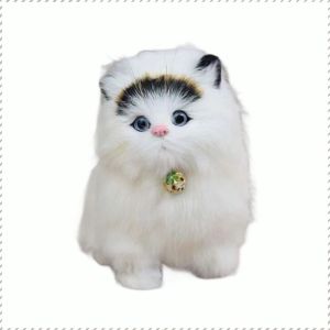 Simulated Pets Tiger Stripe Simulated Toy Variety Functionality Touch to Sound Soft Plush Material