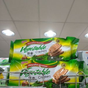 ROTI 2 BUNGKUS  NISSIN VEGETABLE CRACKERS 160 GRAM