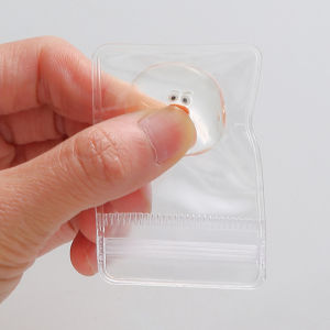 2pcs/1pc Transparent Expression Small Nose Pinch Toy Cute Expression Pinch Decompression Toy Cartoon Pinch Release Stress Toy