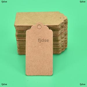 [COD] fjdse ป้ายของขวัญไม่รวมเชือกป่าน100ชิ้นป้ายกระดาษสำหรับงานเลี้ยงแต่งงาน