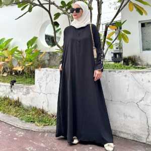Habibah Premium Abaya New Colour Series Premium Twis Super Tebal Busui