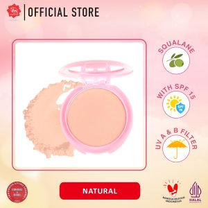 Viva Bright Beauty Compact Powder with SPF 15 Natural