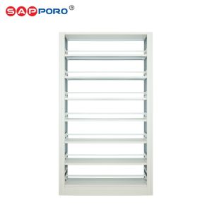 SAPPORO WIETZEN DOUBLE - Rak buku perpustakaan 2 sisi | Library Rack