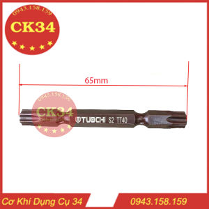Bán lẻ - Mũi hoa thị có lỗ S2 hãng TUOCHI cho máy khoan máy bắn vít