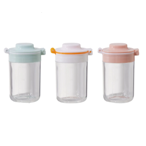 Travel Baby Formula Organizer Moisture Resistant Compartments One Hand Operation Smooth Inner 80ml Capacity Design