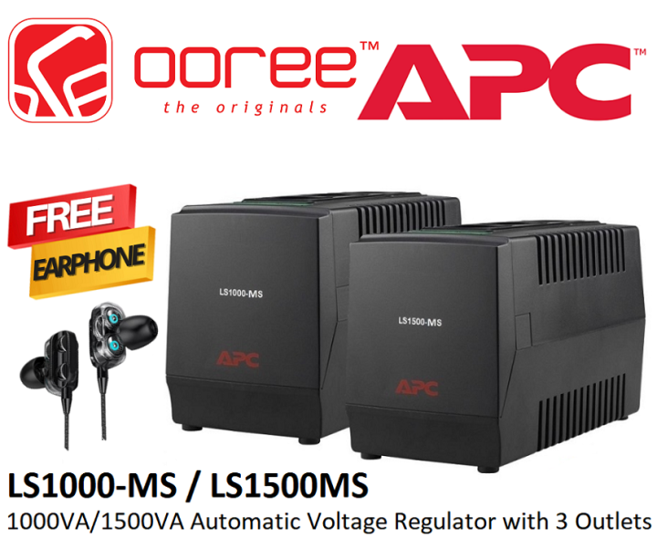 APC AVR LS1000MS 1000VA 230V LS1500MS 1500VA 240V AUTOMATIC VOLTAGE