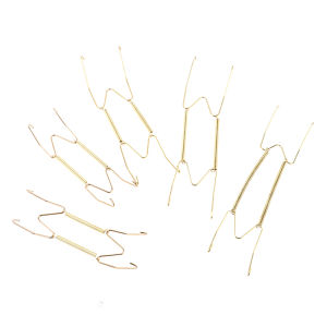 baoda แผ่นแสดงผลผนังแขวน W ประเภทตกแต่งจานฤดูใบไม้ผลิผู้ถือตะขอที่มองไม่เห็น