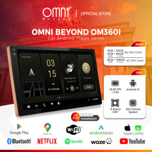 Android kereta OMNI BEYOND Omni360i Android 11 Sehingga 6+128GB 4 Teras GPS Universal Car Android Player (9"/10") 唱机