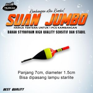 Kambangan Tsurikami Suan Jumbo Material Styrofoam High Quality Untuk Pancing