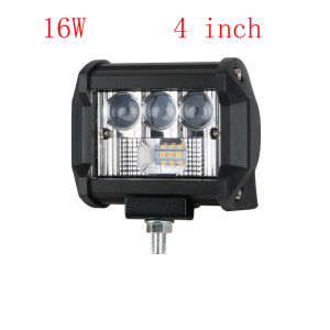 1pcs 105W LED Kerja Lampu Bar Tahan Air Lampu Kabut Lampu Putih Lampu Kuning untuk Truk Jeep Sepeda Motor SUV ATV Mobil