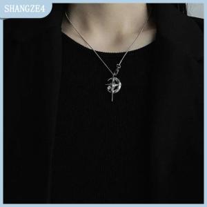 【SHANGZE4】 Mặt Trăng Sang Trọng Sao Mặt Dây Chuyền Galaxy Vòng Cổ Cho Phụ Nữ Mát Cổ Chuỗi Xương đòn Chuỗi Hàn Quốc Phong Cách Thời Trang Trang Sức Bên Quà Tặng