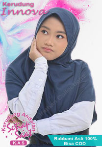 Kerudung Sekolah Best Seller Rabbani Innova (Pita-Tali Kelihatan)