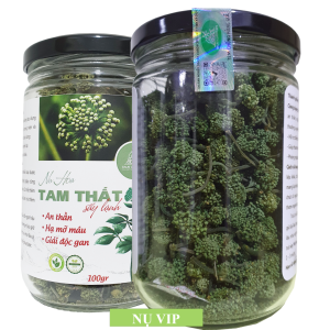 Trà thảo mộc nụ hoa Tam Thất Bắc bao tử sấy lạnh - Dalat Cordyceps - Loại Thượng hạng