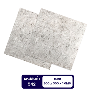 กระเบื้องยางลายหินอ่อน กาวในตัว ติดพื้น แผ่นปูพื้น วัสดุปูพื้นและผนัง ปูพื้นห้องนอน กระเบื้องปูพื้น แผ่นใหญ่30*30cm.