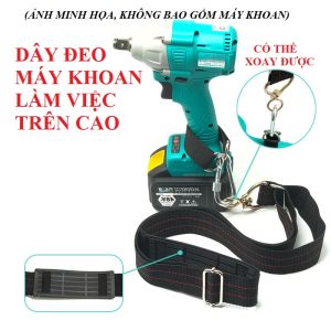 SV Dây đeo máy khoan làm việc trên cao