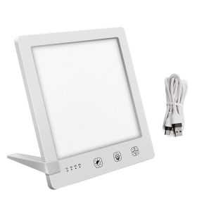 10000 Lux SAD Light Therapy Lamp LED Light Therapy Lamp for Effective Treatment of Seasonal Affective Disorder with Timer Function Touch Control Suitable for Home/Office [Energy Class A+]