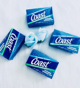 Xà Bông cục sạch da kháng khuẩn thơm lâu Coast của Mỹ