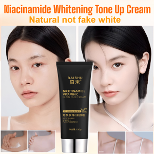 Niacinamide Whitening Glow Tone Up Cream Brighten Skin Tone Conceal Blemishes Lightweight Nourishing Skin