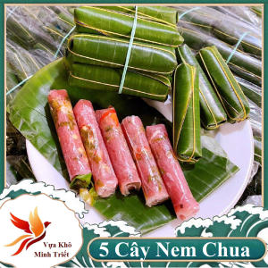 Nem Chua Thanh Hoa Nem Chua ăn Tết dai giòn không bị bở- VỰA KHÔ MINH TRIẾT