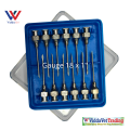 EliteVet 18 x 1 inch Needles 1 Dozen Stainless Needles Gauge 18 x 1 inch Needle for injection Needles syringe Needle. 