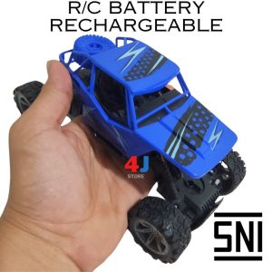 RC Jeep X Cross Off Road mobil remote baterai cas