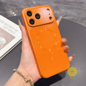 Phone Case For iPhone 17 Pro Max 16 15 14 Magnetic TPU Cover Classic Couple Korean