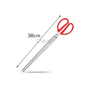 คีมจับสัตว์น้ำ หรือคีบปิ้งย่าง คีมสแตนเลส ขนาด 38cm/52cm/68cm  ใช้งานง่าย ป้องกันการลื่น Long-handled Clip