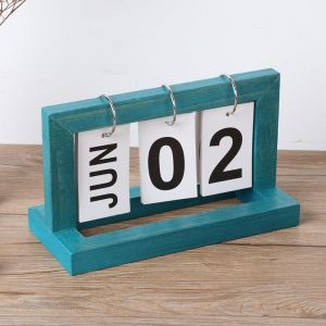 GONUUWGL Simple Creative Ornament Office Supplies Stationery Monthly Daily Turning Calendar Flipping Calendar Page-turning Calendar Desk Calendar