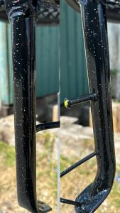 ORIGINAL YAMAHA / HONDA - SIDE STAND CUSTOM BLACK DIAMOND