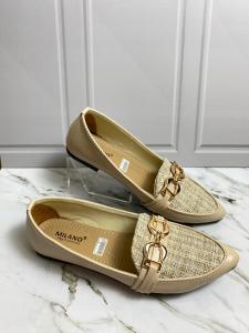 Flatshoes Wanita Terbaru Hak Rendah Antislip