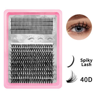 Spiky Lashes Eyelash Fairy 30D Europe and America DIY Segmented Little Devil False Eyelashes