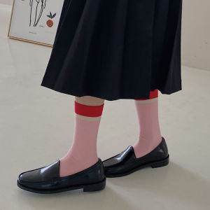 KAK SHOPZ ถุงเท้ายาวผู้ชาย ผ้าฝ้ายแท้ ระบายอากาศได้ดี ถุงเท้ากีฬา ใหม่