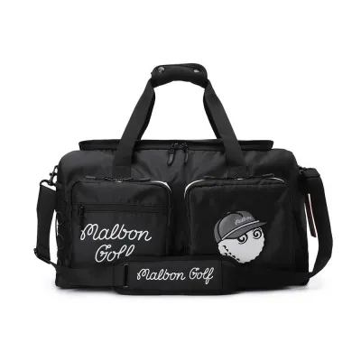 NEW Korean Malbon New Golf Clothing Bag Mens And Womens Large-capacity Travel Bag Golf Course Equipment Storage Bag Messenger Bag Korea style