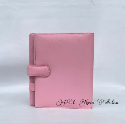 EL KARIM COLLECTION-Binder polos 20 Ring A5 | Binder A5 Kulit sintetis | Binder A5 Terbaru | Binder A5 Terjangkau