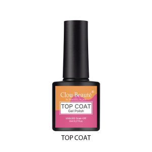 Clou Beaute 8ml hema/TPO Free Nail Gel Polish Top Base Coat Vernis Nail Art Professionals Soak Off UV Gel Gel Varnish Lacquer
