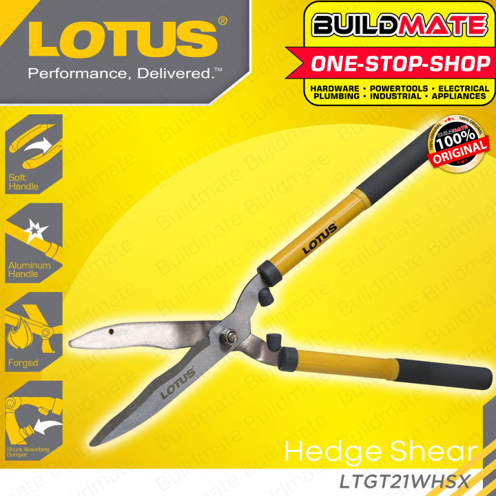 LOTUS Hedge Shear 21" Inch 700mm Wavy Plant Grass Garden Cutting