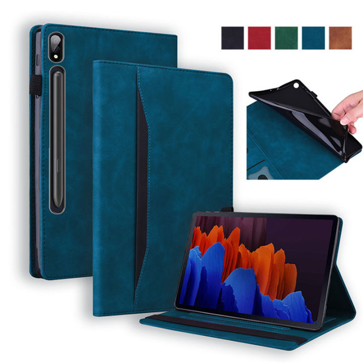 Case for Samsung Galaxy Tab S7 FE Galaxy Tab S9+ S9 FE+ S7 S8 Plus  inch Cover Business Style Flip Tablet Case for Samsung Galaxy Tab 