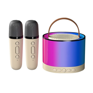 New Xiaomi K30 Portable Wireless Bluetooth Speaker Mini Karaoke Song Audio RGB Light w/ dual microphone