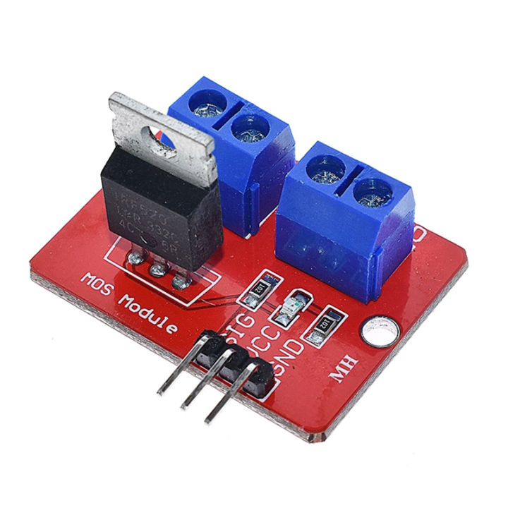 0-24V Top Mosfet Button IRF520 MOS Driver Module For Arduino MCU ARM ...