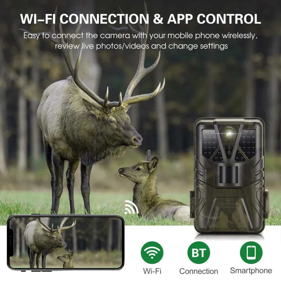 Hunting Camera Trail Cam Cell Phone VOOPEAK TC20A 4G LTE Cellular