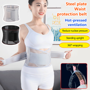 Lumbar Support not Stuffy Lumbar Care Belt Conforms to the Human Body Curve Ergonomics Lumbar Muscle Strain