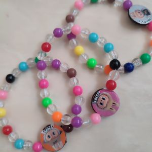 1 Pcs Gelang Mote LABUBU warna warni