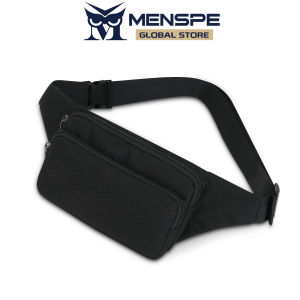 MENSPE Mens Chest Bag Crossbody Bag Waterproof Nylon Bag Sports Bag Casual Bag Fitness Bag Lightweight Waist Bag Versatile Fashion Chest Bag Travel Bag