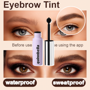 Waterproof Eyebrow Tint Dye Gel Long-Lasting Smudge Proof Natural Brows Easy To Apply Eyebrow Mascara Cream
