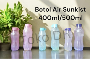 Botol Air Sunkist 400ml - 500ml / Lemony / Plastik