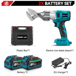 🔥Bulacan Stock🔥Iron Scissors 880NM Electric Cordless Iron Scissors Metal Cutting Tools Wool Iron Shear Sheet Shears Carbon Steel Cutter,For Makita 18V Battery